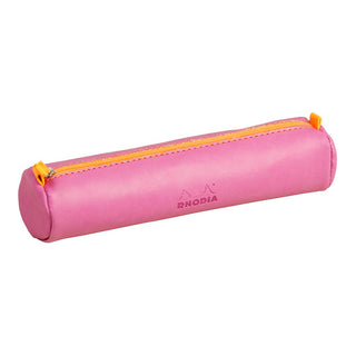 Pencil Case Rhodiarama Round Lilac