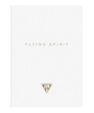 NOTEBOOK CLAIREFONTAINE FLYING SPIRIT A5 WHITE