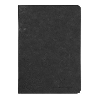 Notebook Clairefontaine Stapled A5 Lined Black