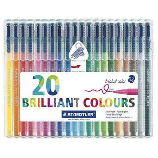 Felt Tip Pens Staedtler Triplus Color 20 Pack