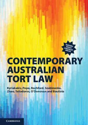 Contemporary Australian Tort Law