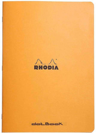 Exercise Book Rhodia Classic Stapled A4 Dot Orange