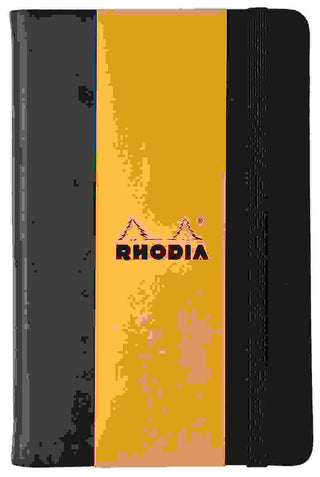 NOTEBOOK RHODIA WEBNOTEBOOK A5 LINED BLACK