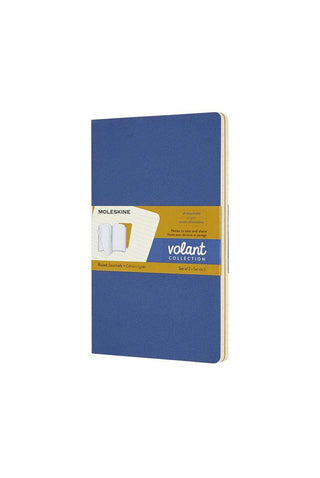 JOURNAL MOLESKINE VOLANT LARGE RULED FORGET ME NOT 2 PACK