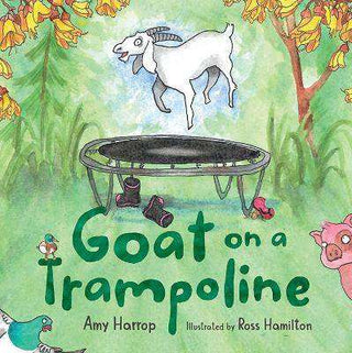 Goat on a Trampoline