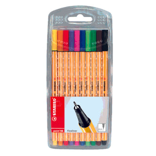 PEN STABILO POINT 88 FINE 10 PACK