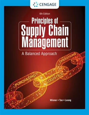 Principles of Supply Chain Management : A Balanced Approach