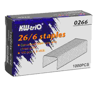 STAPLES KW-TRIO 26/6 1000 PACK