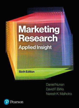 Marketing Research : Applied Insight