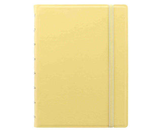 NOTEBOOK FILOFAX REFILLABLE A5 LEMON