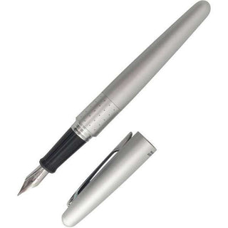 PEN PILOT MR1 FOUNTAIN MEDIUM SILVER