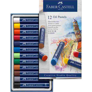 Oil Pastels Faber Castell Creative Studio 12 Pack