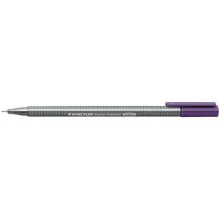 PEN STAEDTLER TRIPLUS FINELINER DARK MAUVE