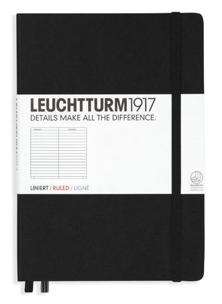 Journal Leuchtturm 1917 Medium Lined Black