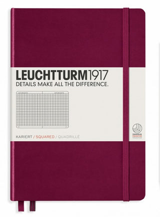 Journal Leuchtturm 1917 Medium Squared Port Red