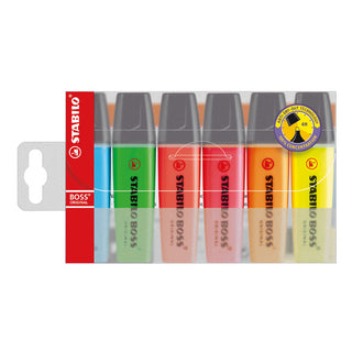 Highlighter Stabilo Boss 6 Pack