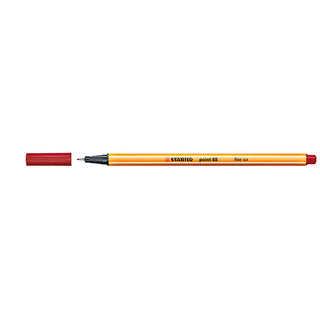 Pen Stabilo Point 88 Fine 0.4mm 88/50 Dark Red