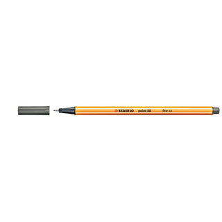 Pen Stabilo Point 88 Fine 0.4mm 88/96 Dark Grey