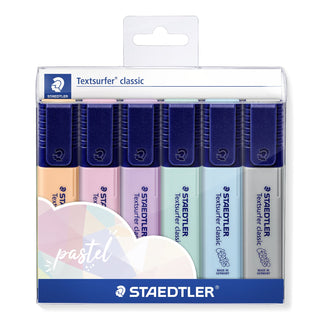 Highlighter Staedtler Textsurfer Pastel 6 Pack