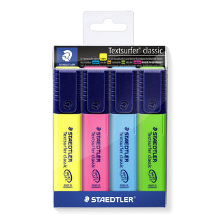 Highlighter Staedtler Textsurfer 4 Pack