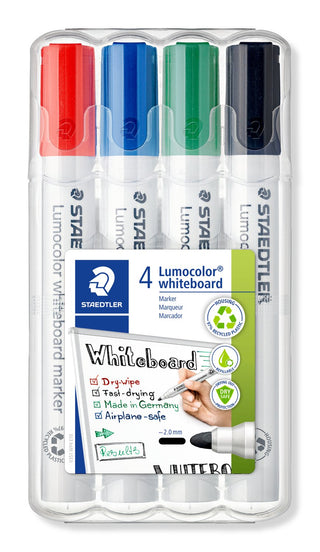 Whiteboard Marker Staedtler Lumocolor Bullet 4 Pack