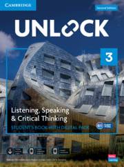 Unlock : Level 3 Listening Speaking and Critical Thinking Student's Book + Digital Pack