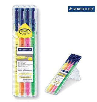 Highlighter Staedtler Triplus Textsurfer 4 Pack