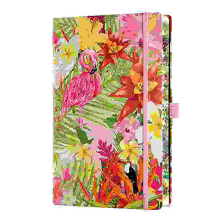 JOURNAL CASTELLI EDEN A5 FLAMINGO