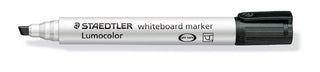 WHITEBOARD MARKER STAEDTLER LUMOCOLOR CHISEL BLACK