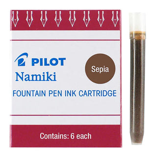 Ink Cartridges Pilot Sepia 6 Pack