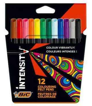 Felt Tip Pens Bic Intensity 12 Pack