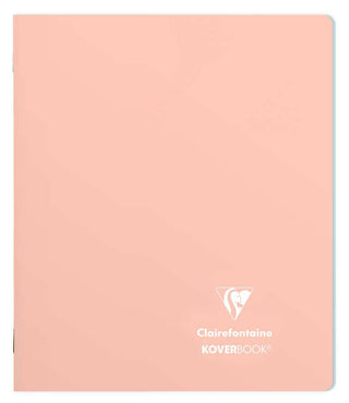 NOTEBOOK CLAIREFONTAINE KOVERBOOK A5 LINED CORAL