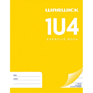 EXERCISE BOOK WARWICK 1U4