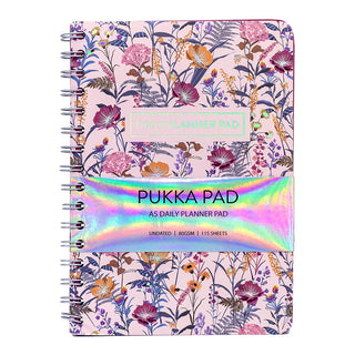 Notebook Pukka Bloom A5 Daily Planner Pad Cream