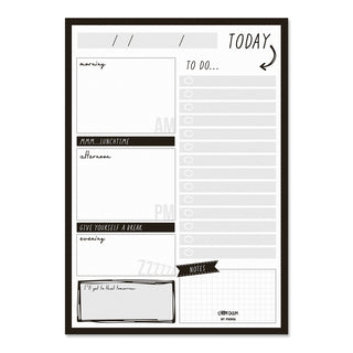 Pad Pukka Carpe Diem Daily Planner Black