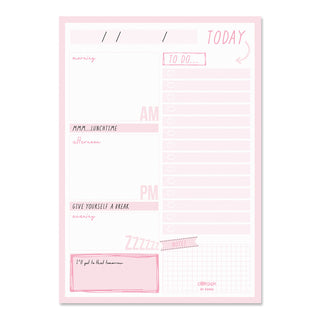 Pad Pukka Carpe Diem Daily Planner Ballerina Pink