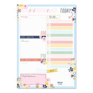 Pad Pukka Carpe Diem Daily Planner Ditzy Floral