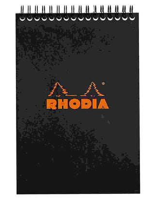 PAD BLOC RHODIA WIRO A5 LINED BLACK