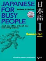 Japanese for Busy People 1 : Romanized Version + Audio CD