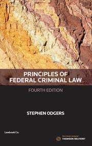 Principles of Federal Criminal Law