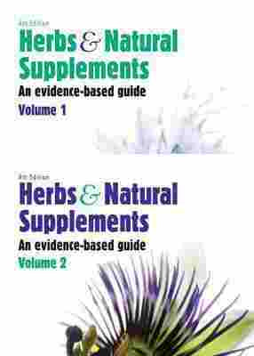 Herbs and Natural Supplements : An Evidence-Based Guide :