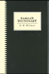 Samoan Dictionary : Samoan / English English / Samoan