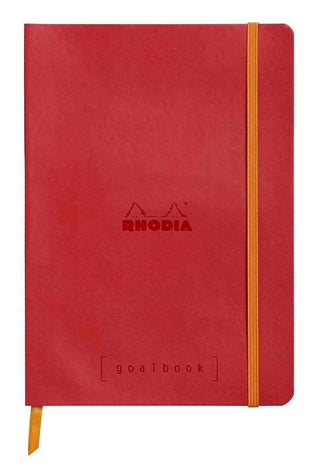 NOTEBOOK RHODIARAMA GOALBOOK A5 DOT POPPY