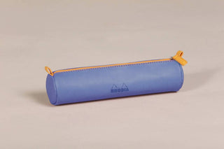 PENCIL CASE RHODIARAMA ROUND SAPPHIRE BLUE