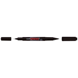 MARKER UNI PROCKEY DUAL TIP BLACK