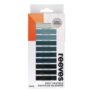 Pastels Reeves Soft Grey Tones 12 Pack