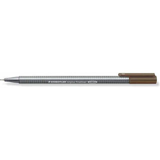 PEN STAEDTLER TRIPLUS FINELINER TOBACCO BROWN