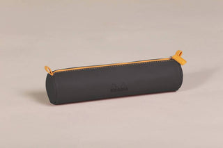 PENCIL CASE RHODIARAMA ROUND BLACK