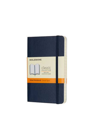 JOURNAL MOLESKINE CLASSIC SC POCKET RULED SAPPHIRE BLUE