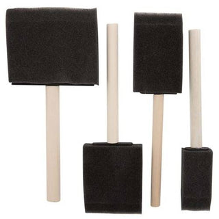 Foam Brush Das Assorted 4 Pack